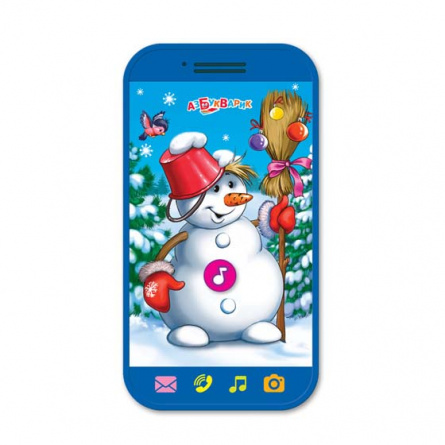 Веселый снеговик (Мини-смартфончик) фото 2