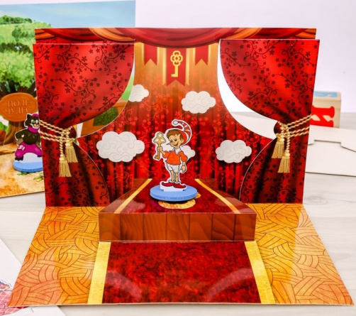 Игра-сказка картонный детский театр Веселый Буратино 2971523 фото 4