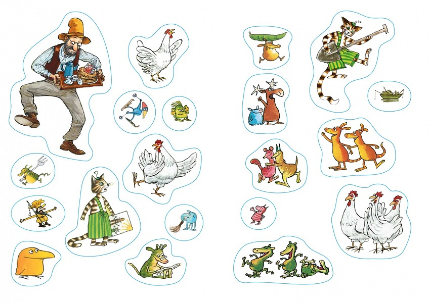Петсон и Финдус. Книжка с заданиями фото 4
